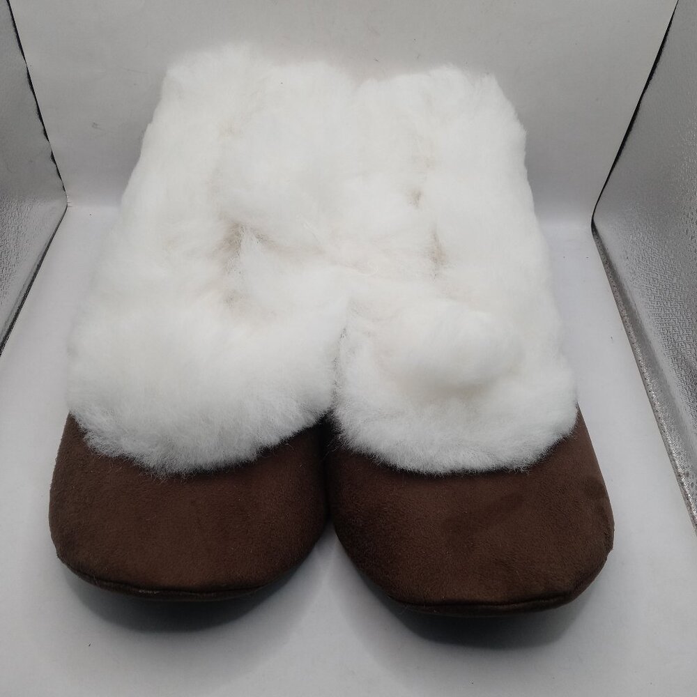 Unisex Alpaca Leather Slippers Winter Warm Cusco Peru